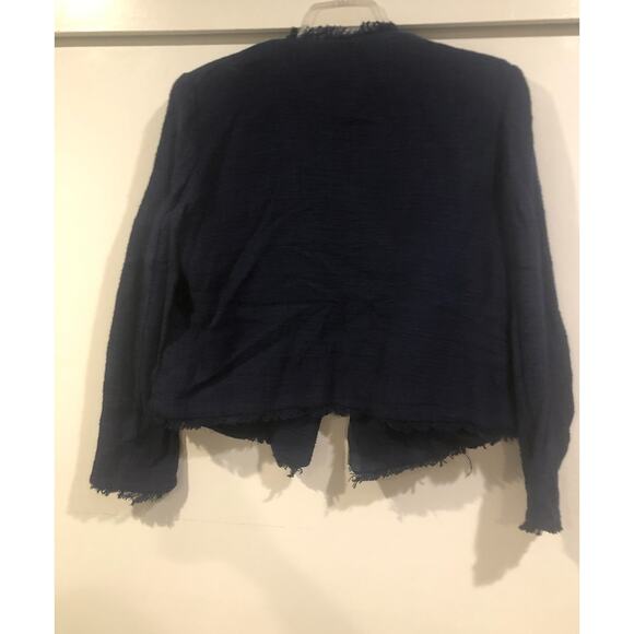 NWOT New Nordstrom Halogen Asymmetrical Zip Tweed Jacket Motorcycle Jacket - Picture 12 of 12